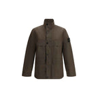 Stone Island Brown Polyester Rain Coat