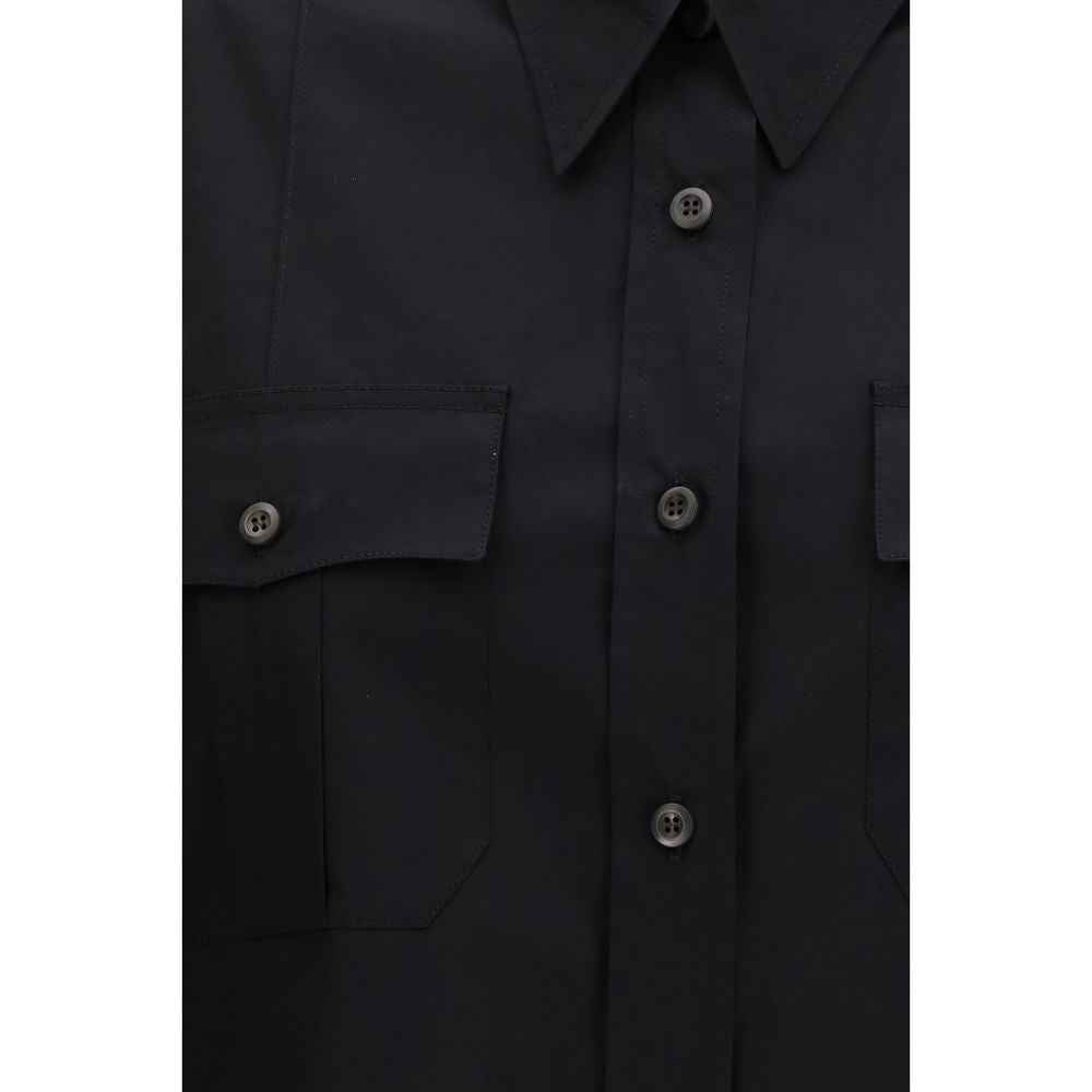 Prada Black Cotton Shortsleeve Shirt