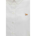 Maison Kitsuné White Cotton Blouse