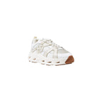 PINKO White Leather Athletic Sneakers