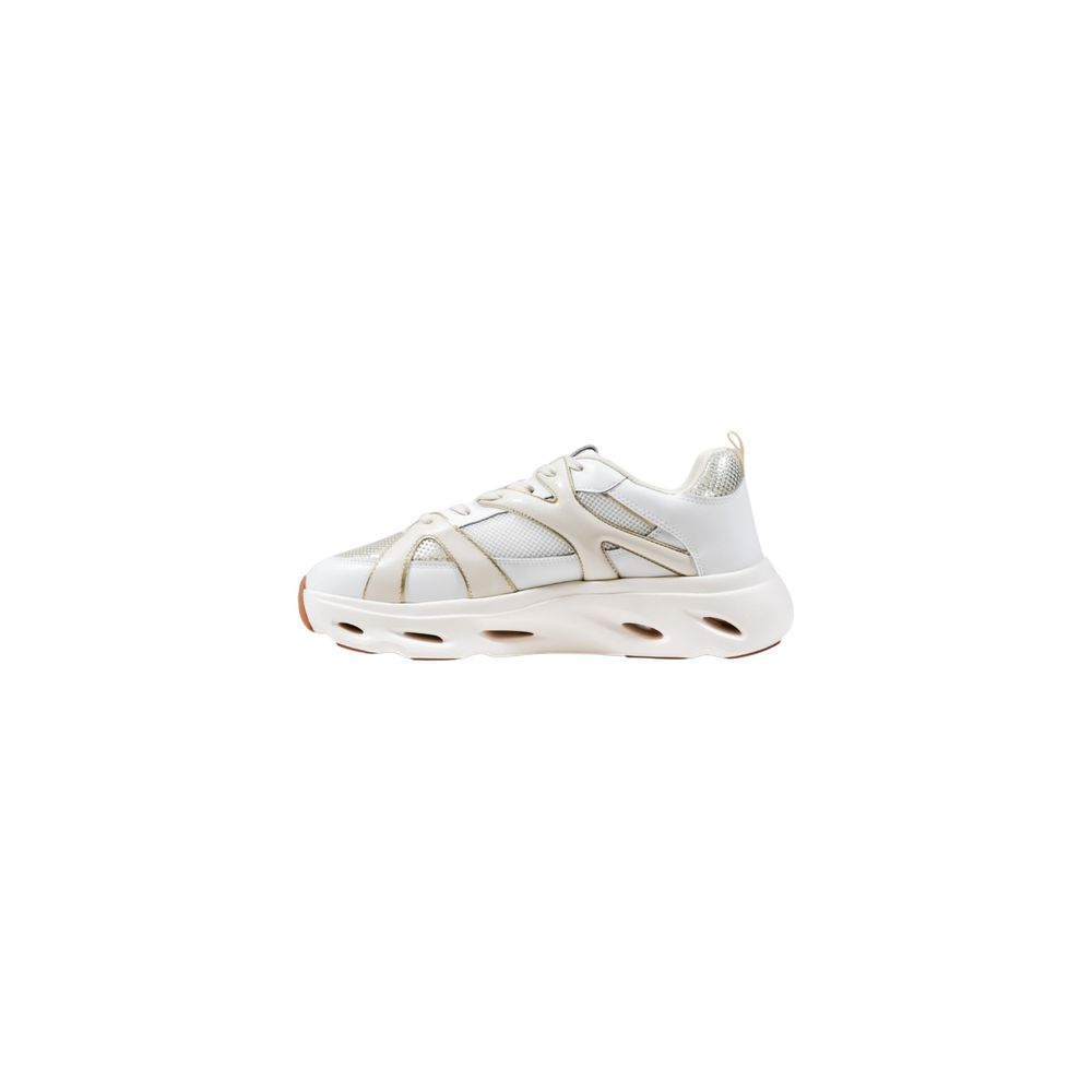 PINKO White Leather Athletic Sneakers