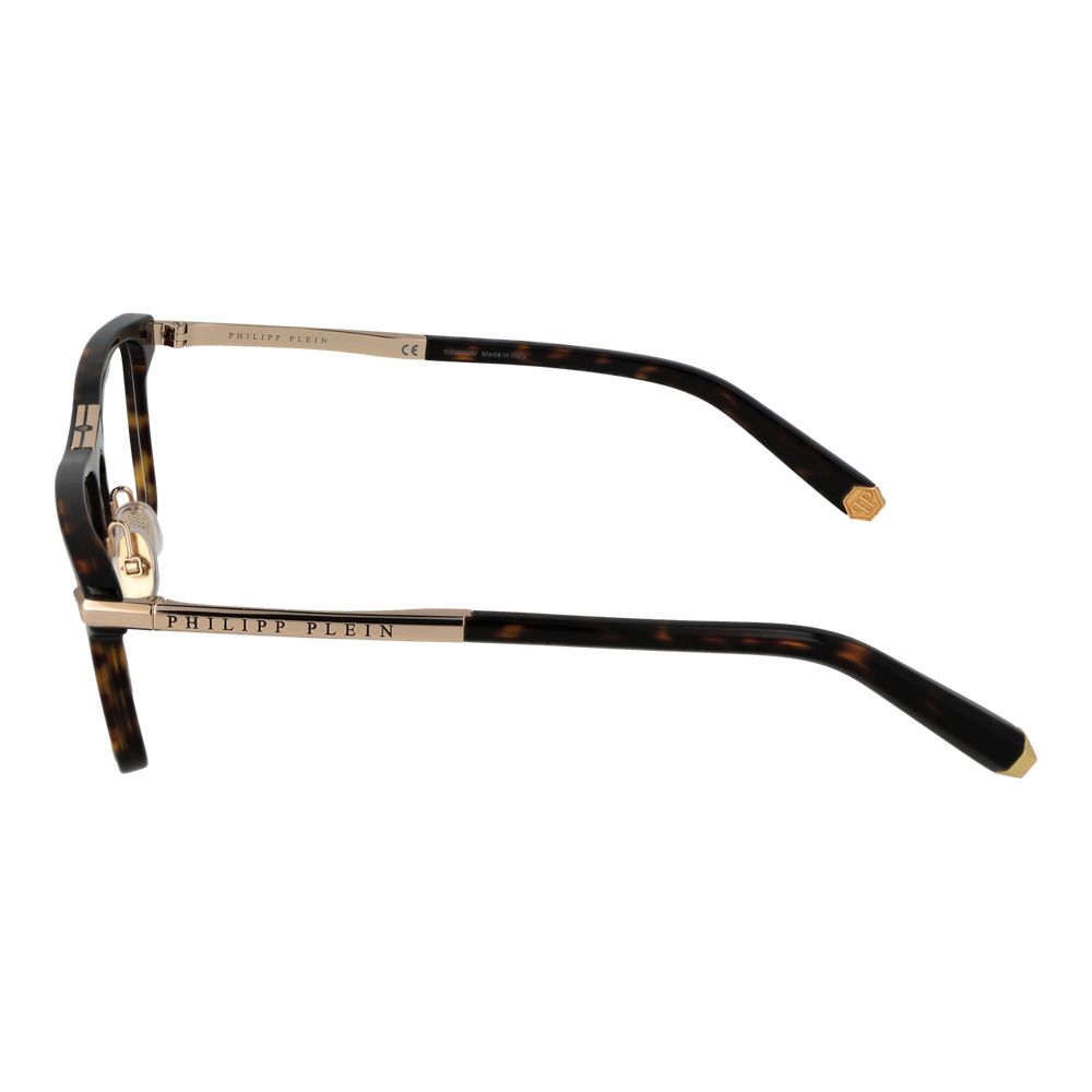 Philipp Plein Brown Titanium Glasses (Frames)