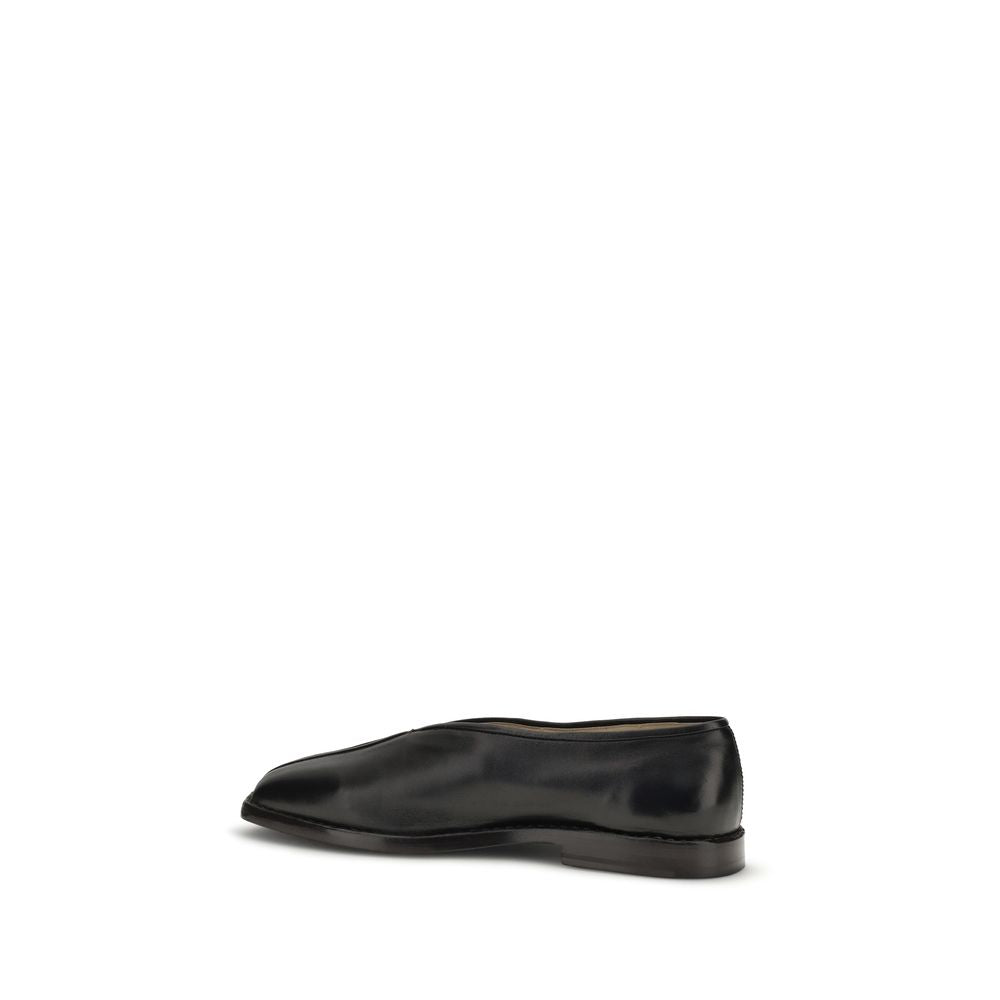 Lemaire Black Lamb Ovis Aries Aries Slip-On Loafers