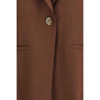 PINKO Brown Viscose Jacket