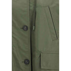 Max Mara Bicolor Cotton Trench Coat