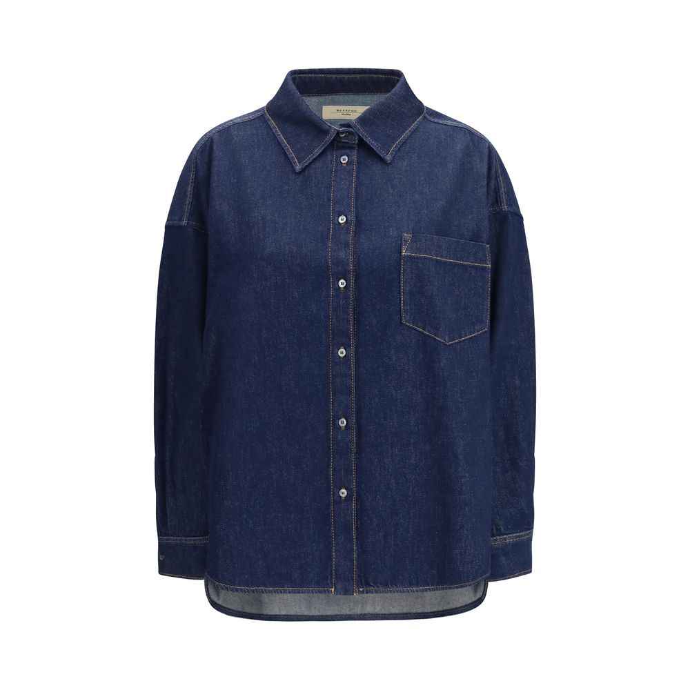 Max Mara Blue Denim Shirt