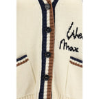 Max Mara Beige Cotton Cardigan