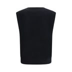 Extreme Cashmere Black Elastane Sleeveles Sweater