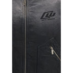 Off-White Black Cotton Bomber