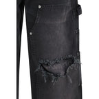 Alexander Wang Black Cotton Cargo Pants