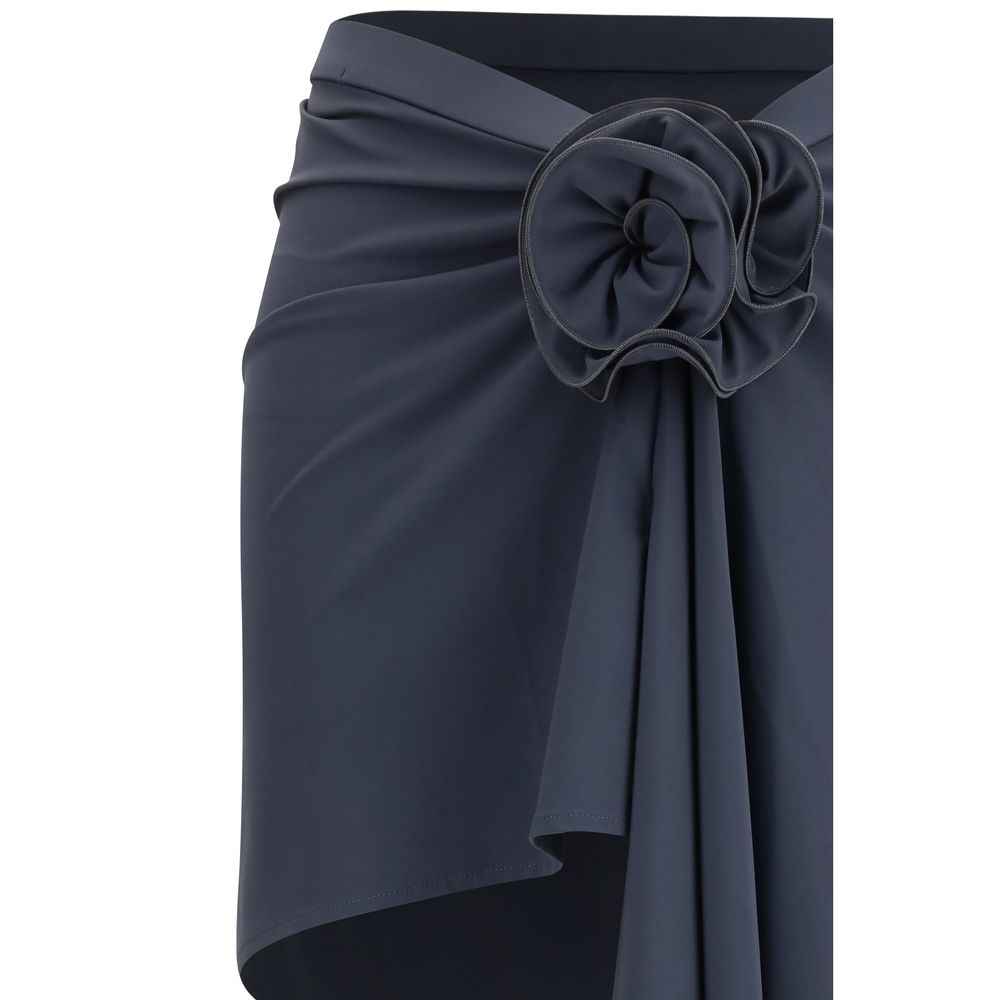 Magda Butrym Gray Polyamide Cover-Ups