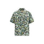 Valentino Multicolor Cotton Pattern Shirt