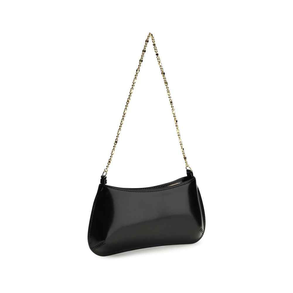 Jacquemus Black Calf Leather Bos Taurus Shoulder Bag