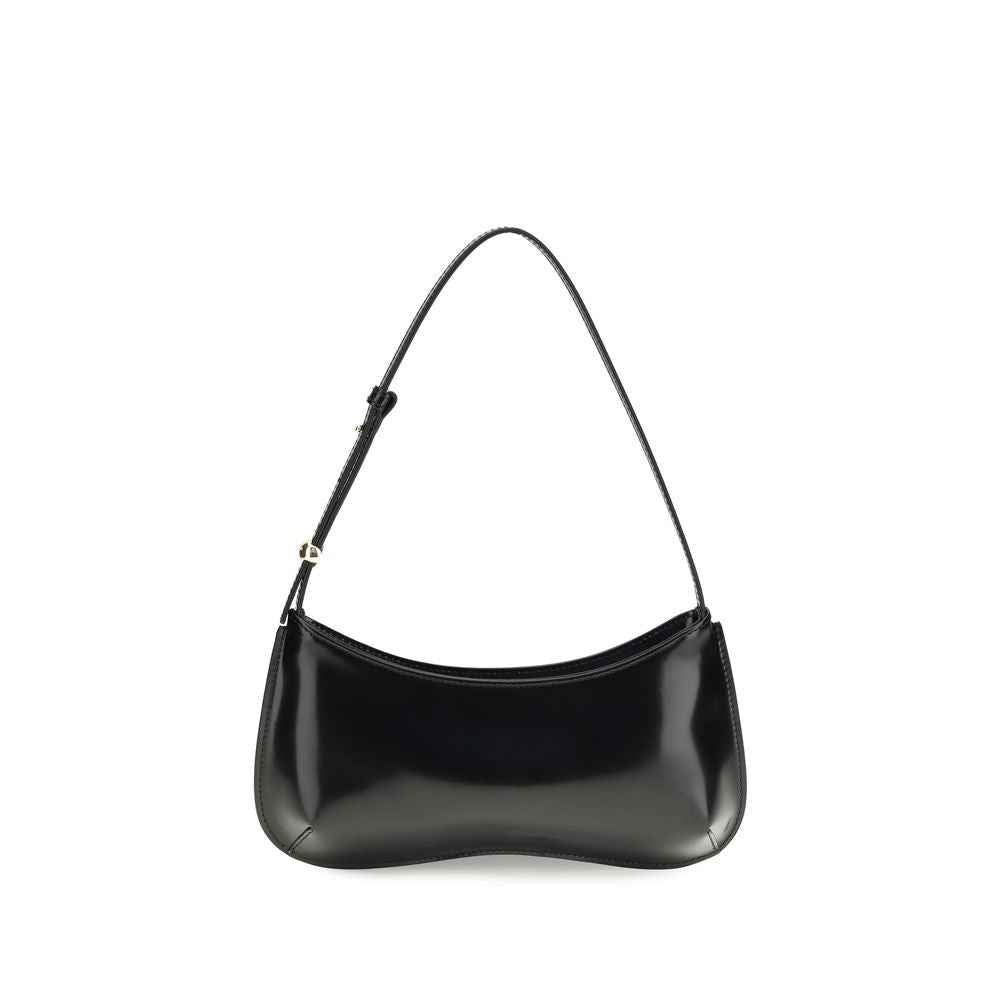 Jacquemus Black Calf Leather Bos Taurus Shoulder Bag