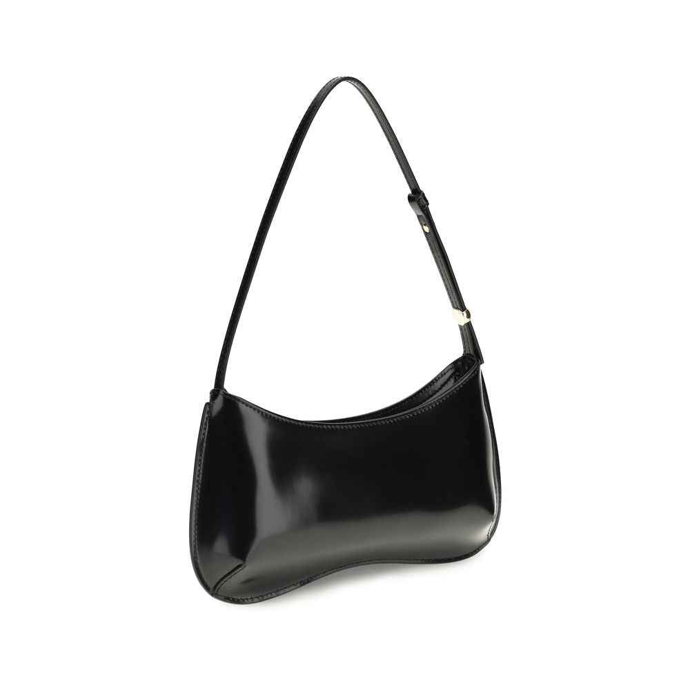 Jacquemus Black Calf Leather Bos Taurus Shoulder Bag