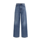 Jacob Cohen Blue Cotton Relaxed Fit Jeans