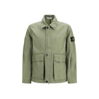 Stone Island Bicolor Polyester Coat