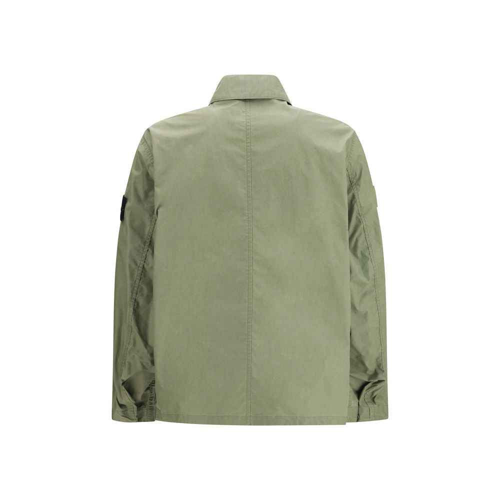 Stone Island Bicolor Polyester Coat