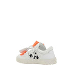 Off-White White Calf Leather Bos Taurus Low Top Sneakers