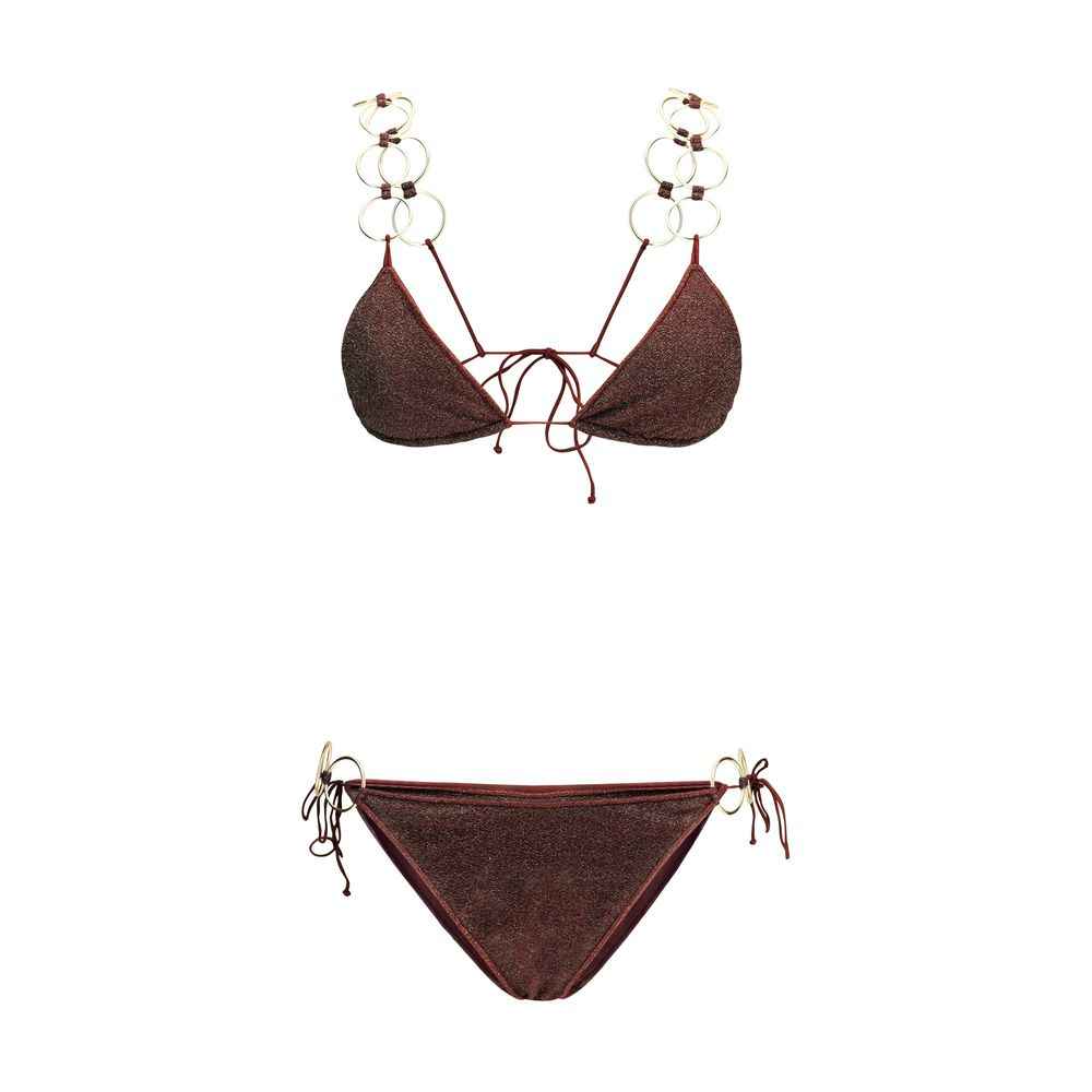 Oséree Brown Polyamide Bikini