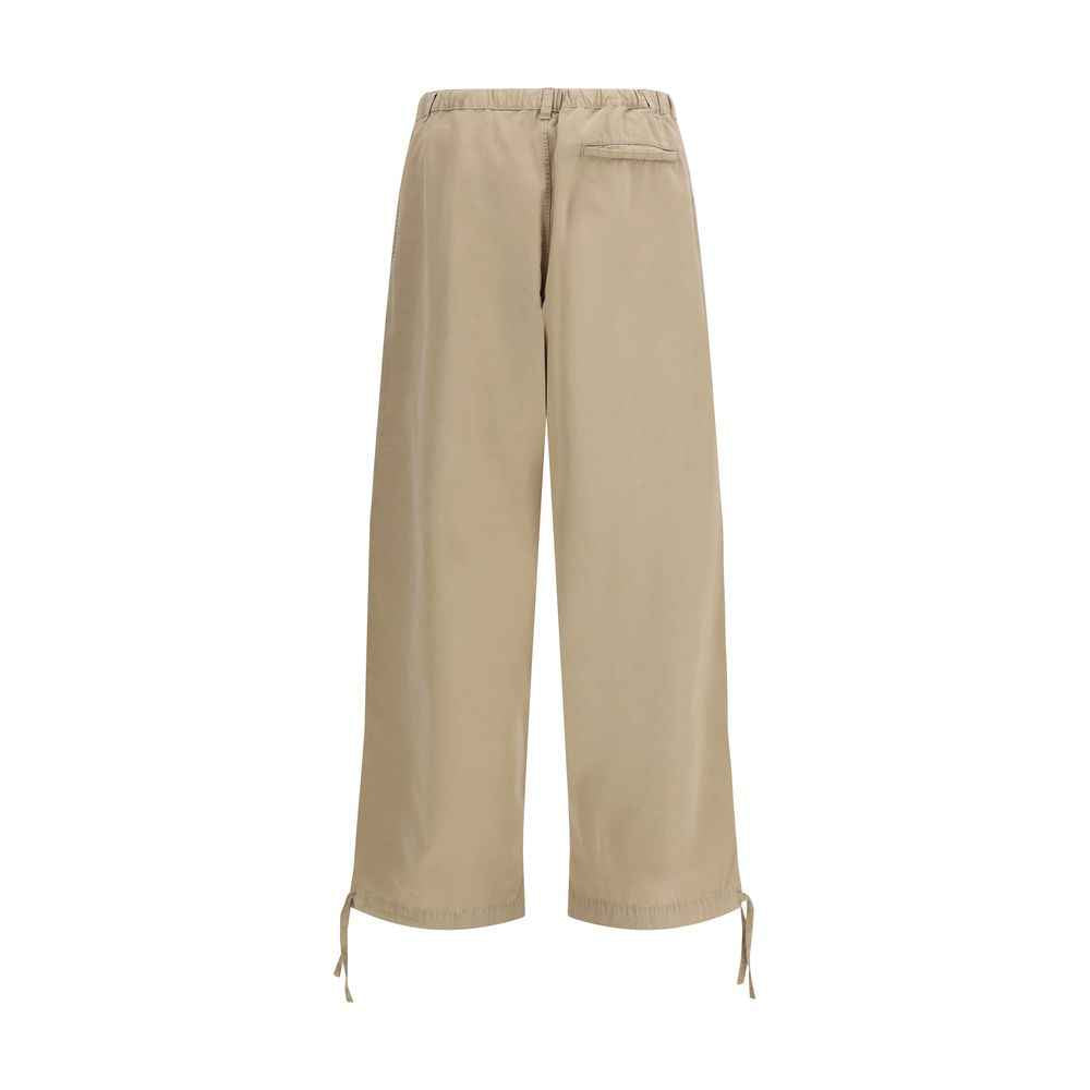 Ferragamo Beige Cotton Casual Pants