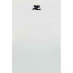 Courrèges White Cotton T-Shirt