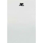 Courrèges White Cotton T-Shirt