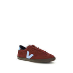Veja Bordeaux Calf Leather Bos Taurus Athletic Sneakers