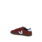 Veja Bordeaux Calf Leather Bos Taurus Athletic Sneakers