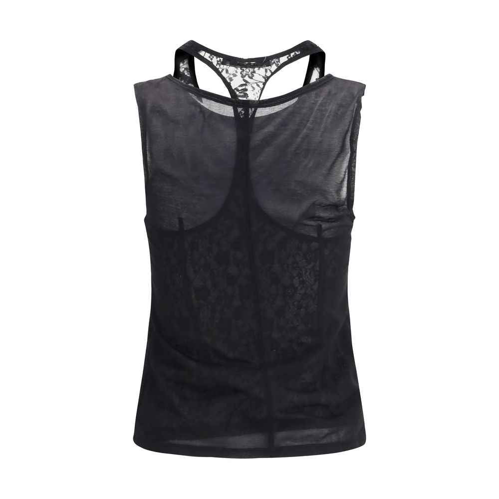 Our Legacy Black Cotton Tank Tops