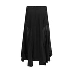 Our Legacy Black Lyocell Long Skirt