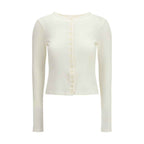 Citizens of Humanity White Cotton Cardigan