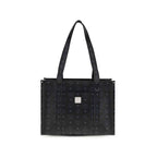 MCM Black Fabric Handbag