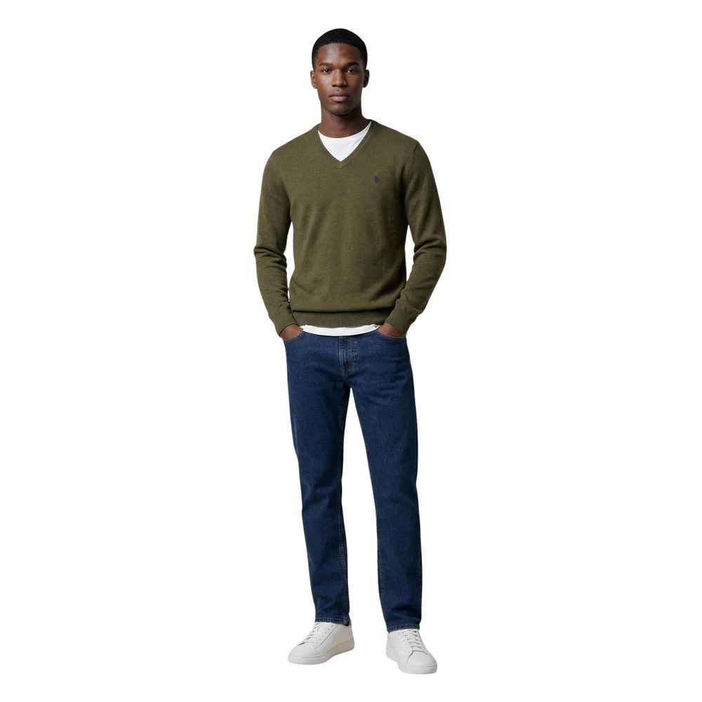 U.S. POLO ASSN. Green Cotton Sweatshirt