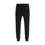 Prada Black Cotton Casual Pants