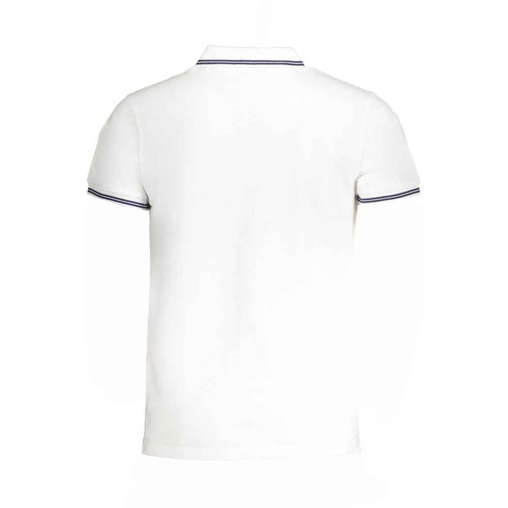 Cavalli Class Bianco Cotton Men Polo