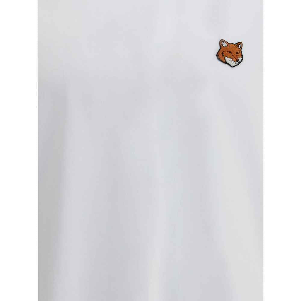Maison Kitsuné White Cotton T-Shirt