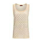 Gucci Multicolor Silk Tank Tops