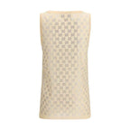 Gucci Multicolor Silk Tank Tops