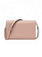 Jimmy Choo Podwer Pink Avenue Leather Shoulder Strap Bag