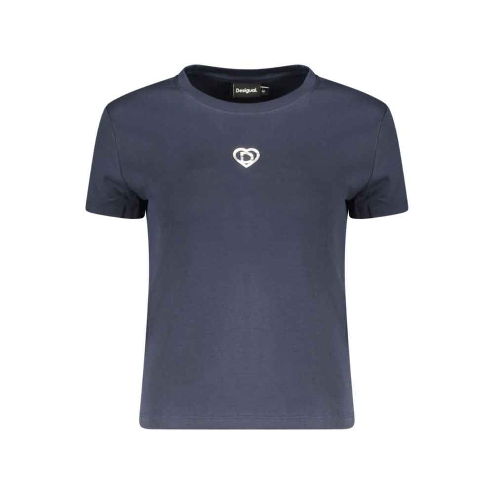 Desigual Blue Cotton T-Shirt