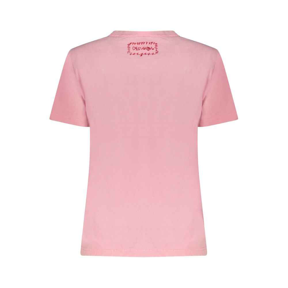 Desigual Rosa Cotton Women T-Shirt
