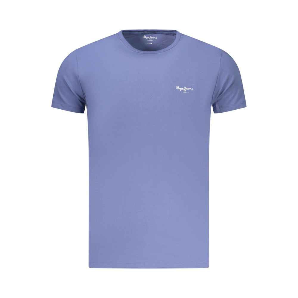 Pepe Jeans Blu Cotton Men T-Shirt