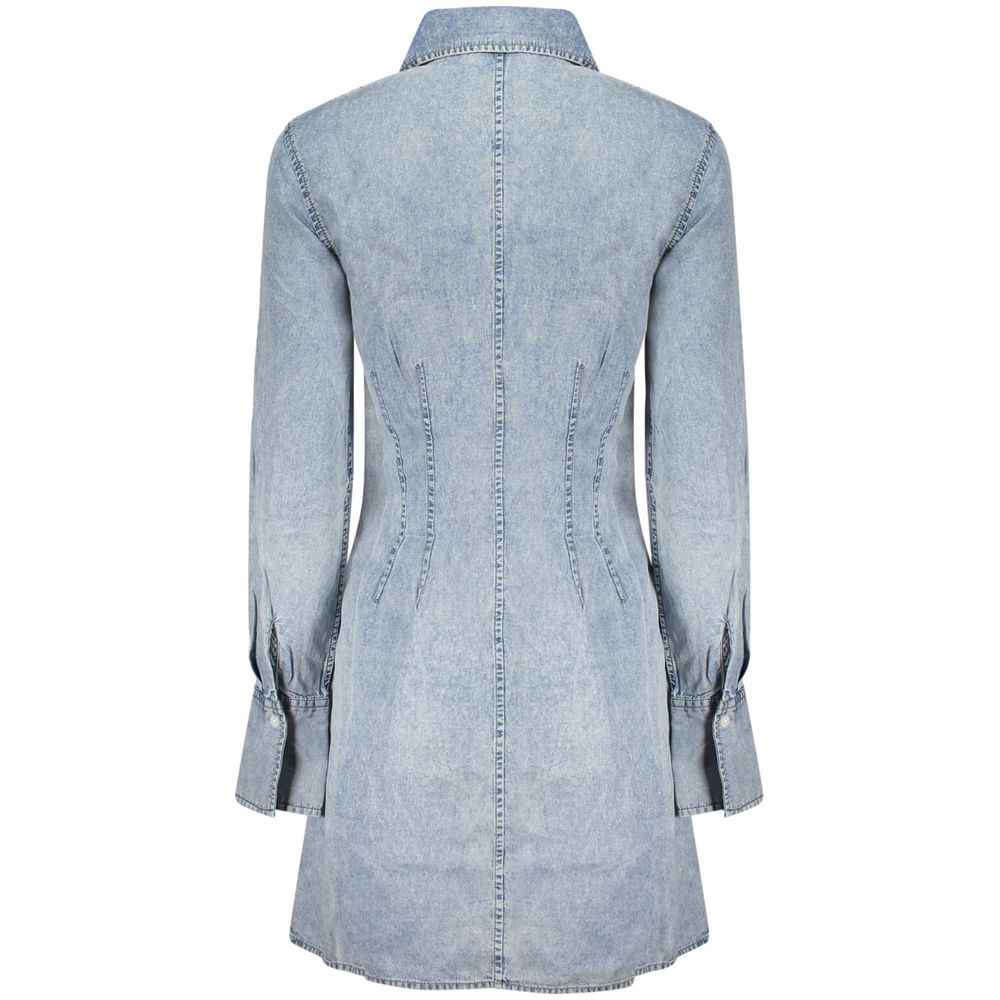 Desigual Azzurro Lyocell Women Dress