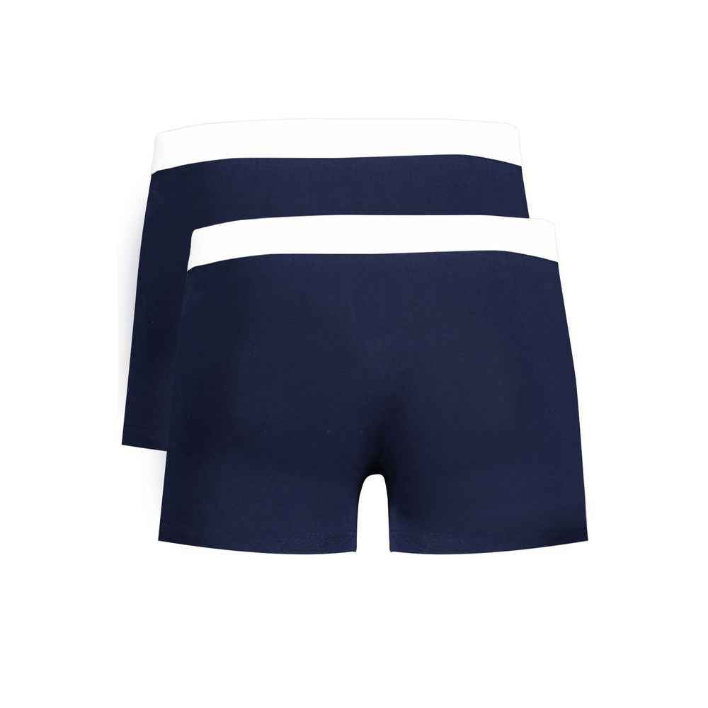 Trussardi Blu Cotton Men Underwear