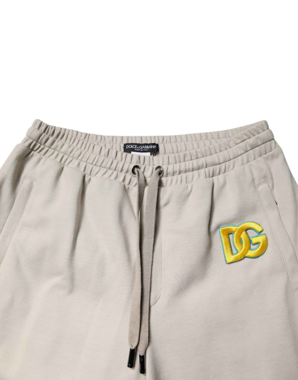 Dolce & Gabbana Multicolor Cotton DG Jogger Sweatpants Pants