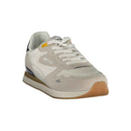 Gas White Polyester Athletic Sneakers