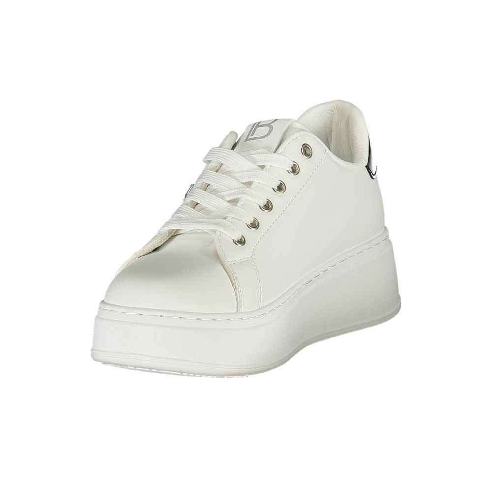 Laura Biagiotti White Polyurethane Women Sneaker