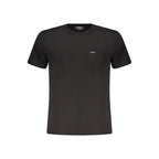 Guess Jeans Black Organic Cotton Men T-Shirt