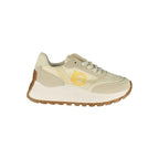 Laura Biagiotti Beige Polyurethane Women Sneaker